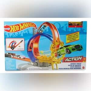NWT Hot Wheels action energy track/power loops track set